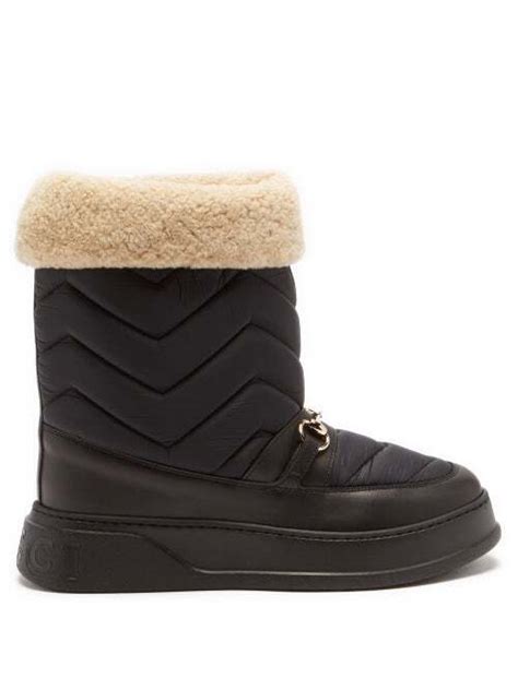 gucci snow romance boots|farfetch Gucci boots.